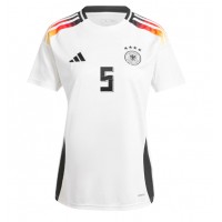 Camisa de Futebol Alemanha Pascal Gross #5 Equipamento Principal Europeu 2024 Manga Curta